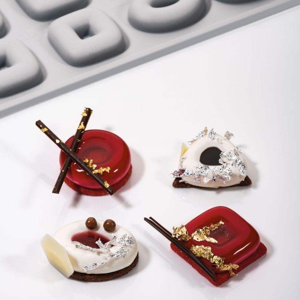 Silikonform, Ovosquare, Gourmand – Pavoni