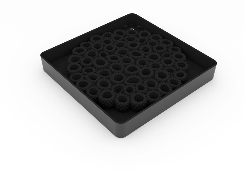 Top à gâteau de forme de gâteau, TOP27, Scarlet, Ø18cm - Pavoni