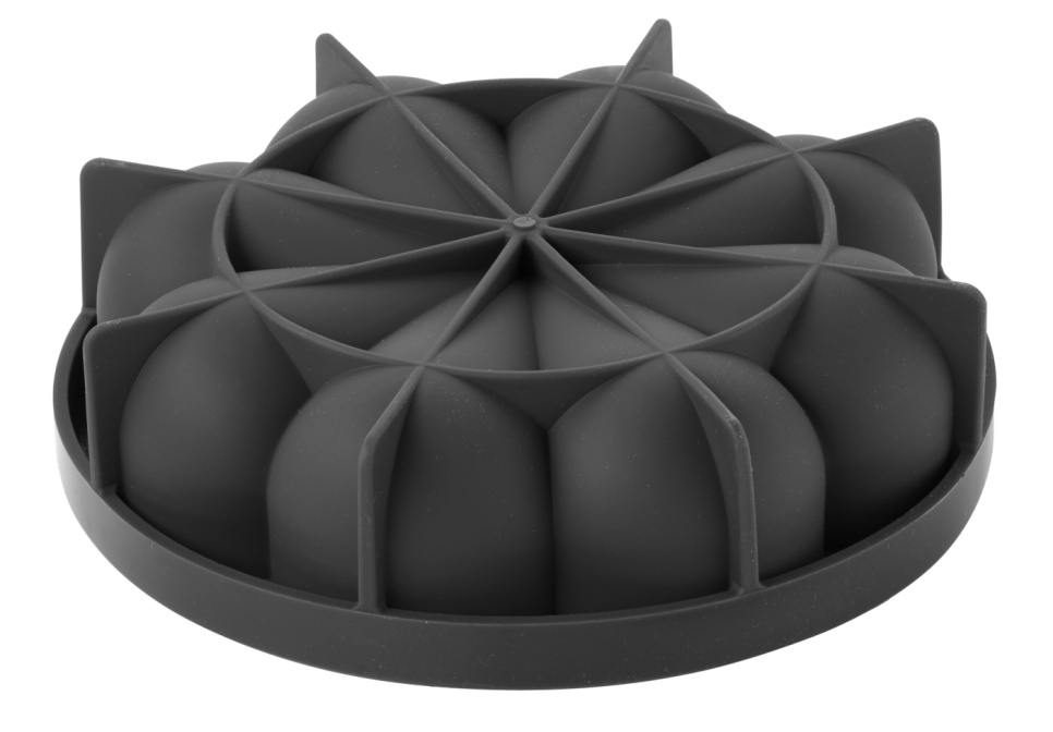 Cake shape in silicone 3D Cake, KE015, Bombée, Ø18cm - Pavoni