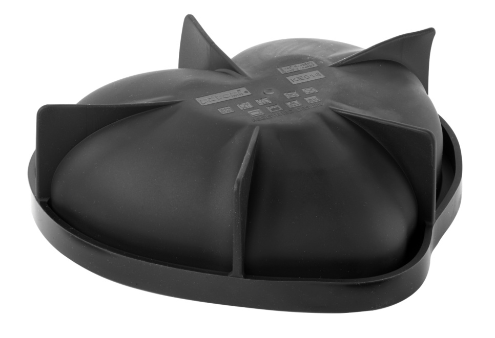 Cake shape in silicone 3D cake, ke016, passion, heart - Pavoni