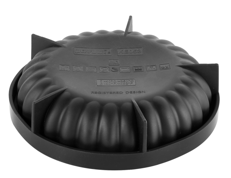 Cake shape in silicone 3D Cake, KE053, Plissée Mini, Ø14.5cm - Pavoni