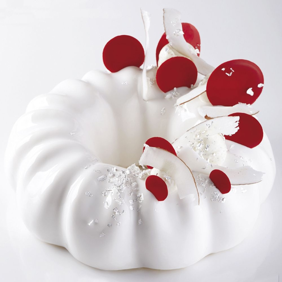Cake shape in silicone 3D cake, KE018, Queen, Ø18cm - Pavoni in the group Baking / Baking moulds / Silicone moulds at KitchenLab (1827-27478)