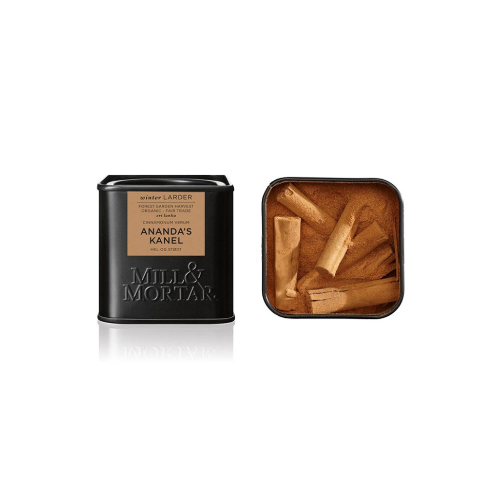 Ananda\'s cinnamon, 45 grams - Mill & Mortar in the group Cooking / Spices & Flavourings at KitchenLab (1840-21833)
