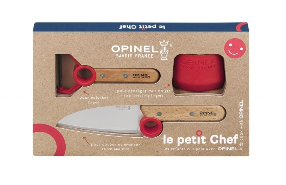 Knife set for children, Le Petit Chef - Opinel in the group Cooking / Kitchen knives / Chef\'s knives at KitchenLab (1861-22662)