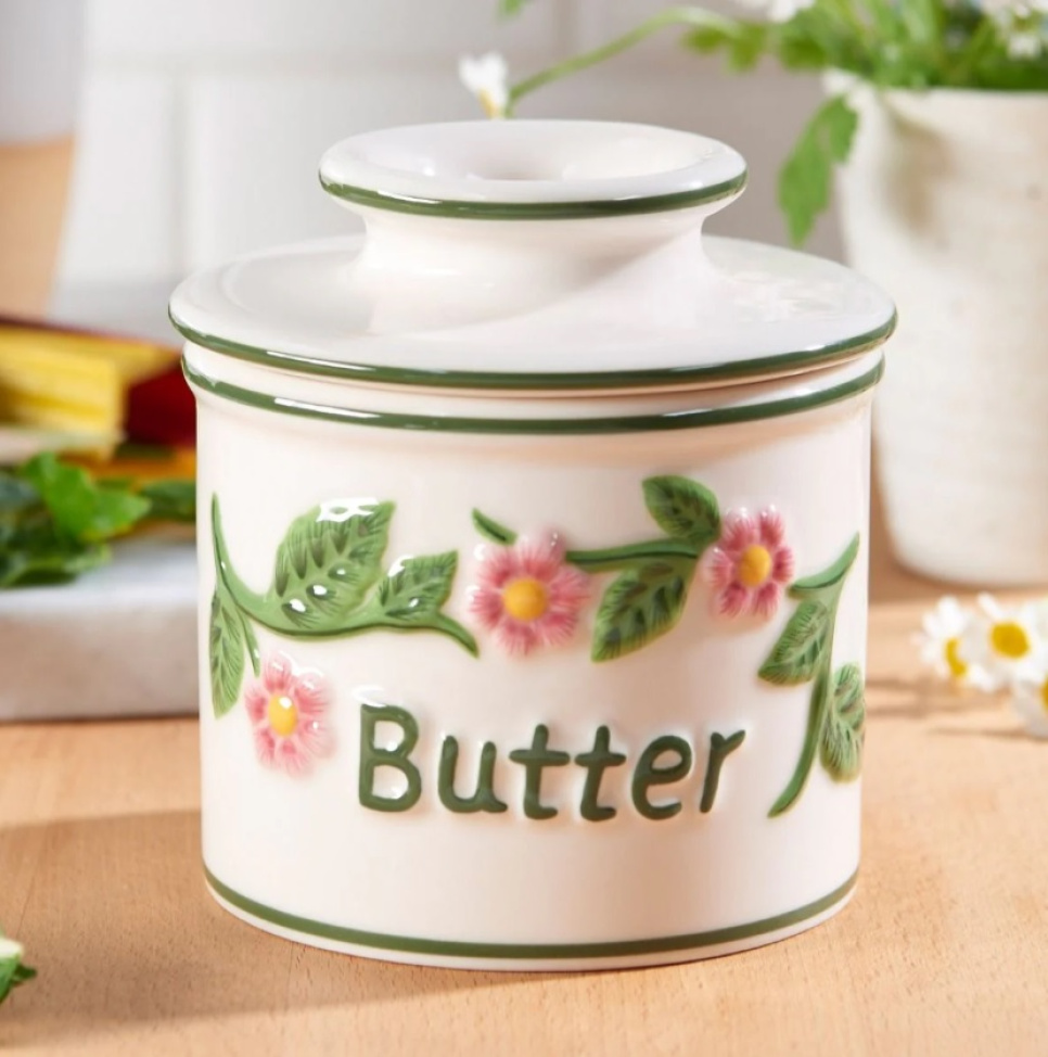 Butter bell, Floral - Butter Bell® in the group Table setting / Plates, Bowls & Dishes / Butter Bells at KitchenLab (1869-29532)