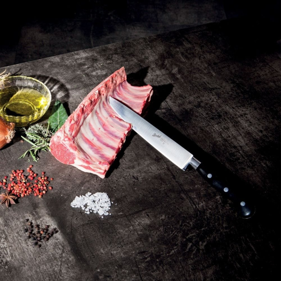 Trancher knife, 22 cm, Adhoc Glossy Black - Berkel