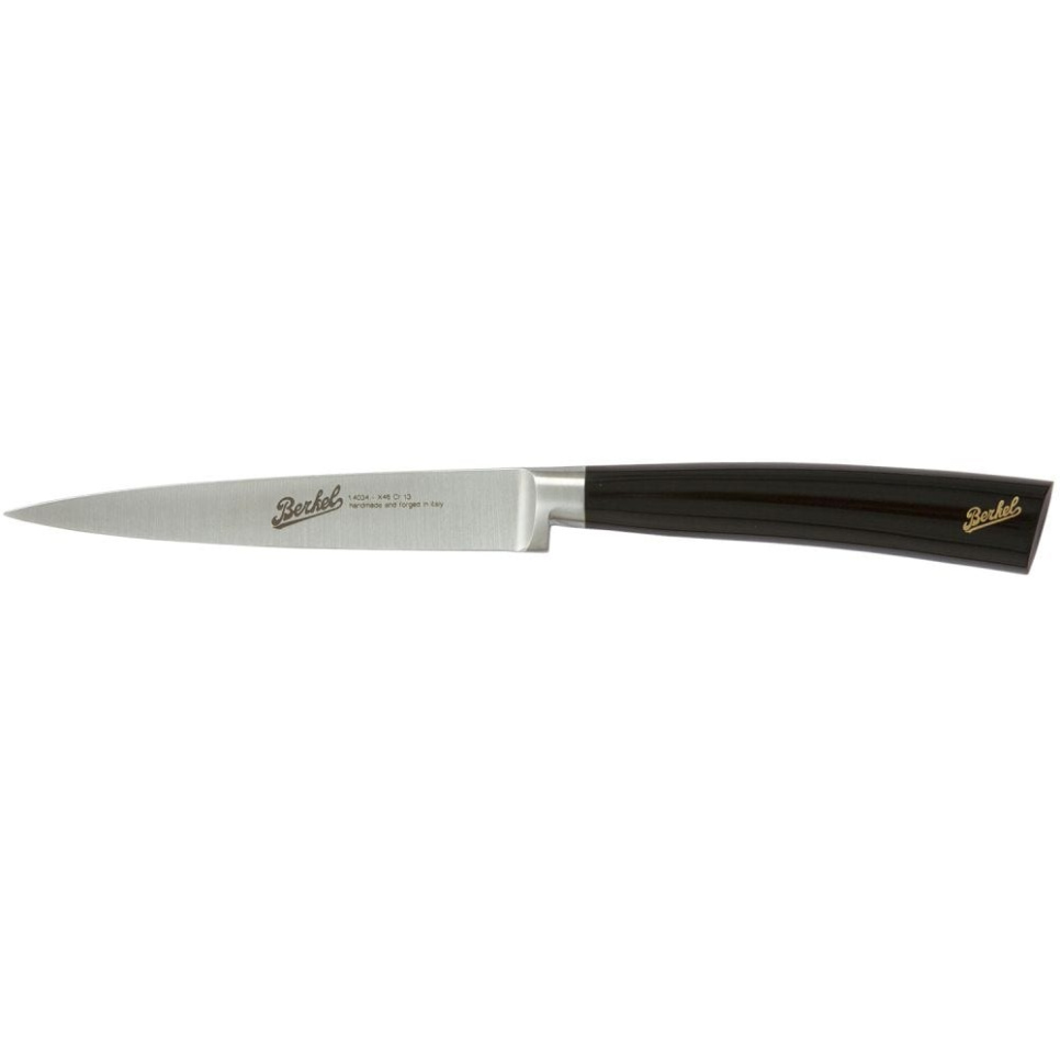 Paring knife, 11 cm, Elegance Glossy Black - Berkel in the group Cooking / Kitchen knives / Paring knives at KitchenLab (1870-23939)
