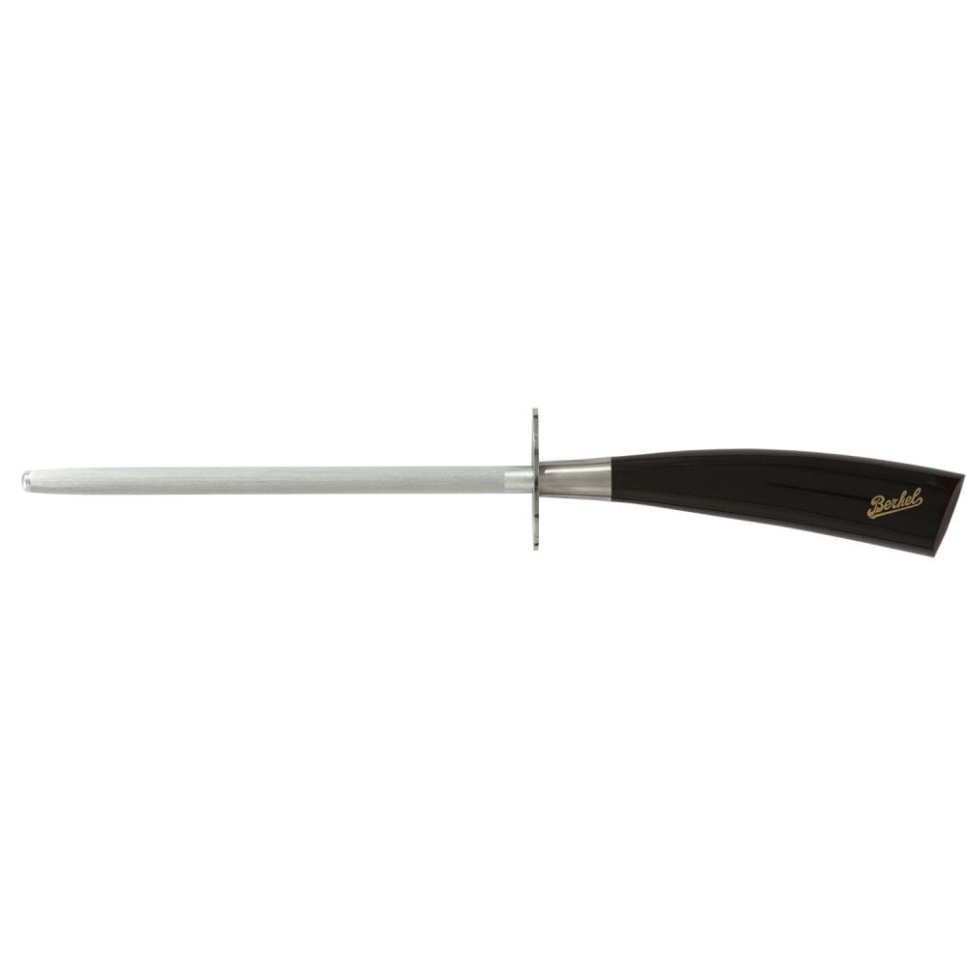 Brow steel, 20 cm, Elegance Glossy Black - Berkel in the group Cooking / Kitchen knives / Knife care / Sharpening steels & stones at KitchenLab (1870-23942)