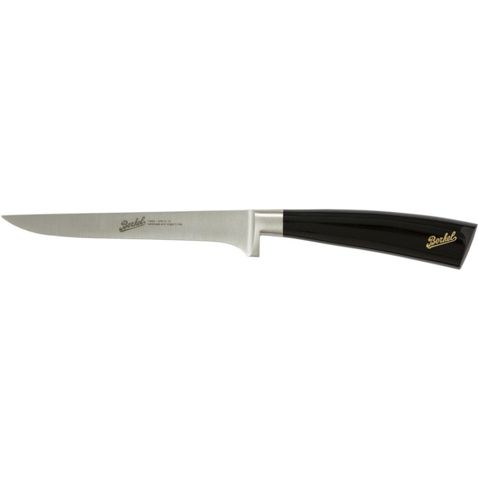 Boning knife, 16 cm, Elegance Glossy Black - Berkel in the group Cooking / Kitchen knives / Boning knives at KitchenLab (1870-23947)