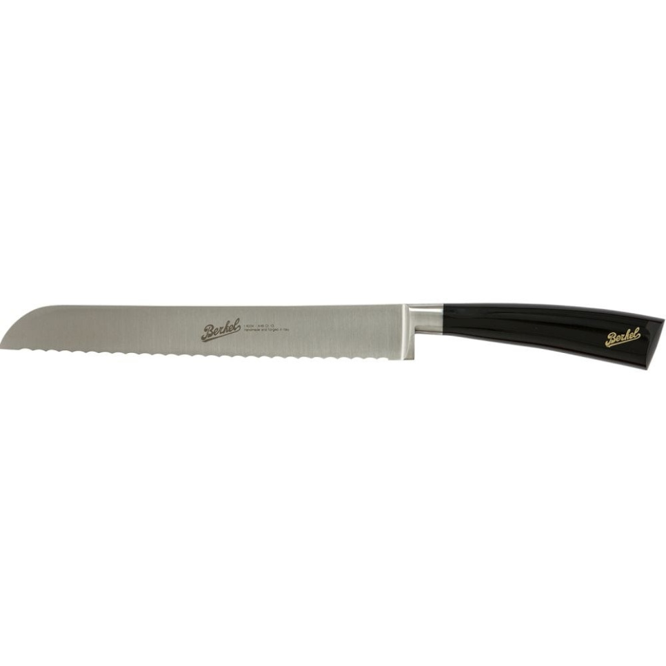 Bread knife, 22 cm, Elegance Glossy Black - Berkel in the group Cooking / Kitchen knives / Bread knives at KitchenLab (1870-23949)