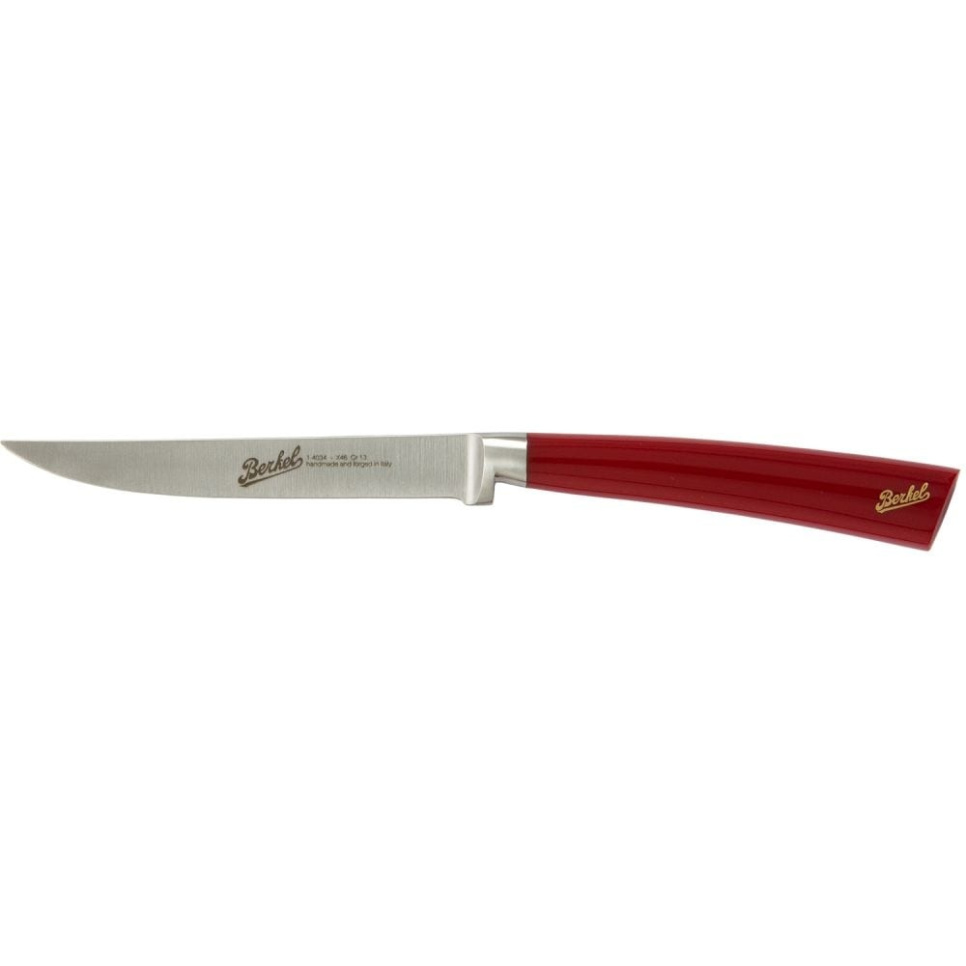 Steak knife, 11 cm, Elegance Red - Berkel in the group Cooking / Kitchen knives / Other knives at KitchenLab (1870-23957)