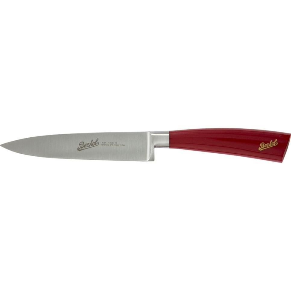 Chef\'s knife, 16 cm, Elegance Red - Berkel in the group Cooking / Kitchen knives / Chef\'s knives at KitchenLab (1870-23961)