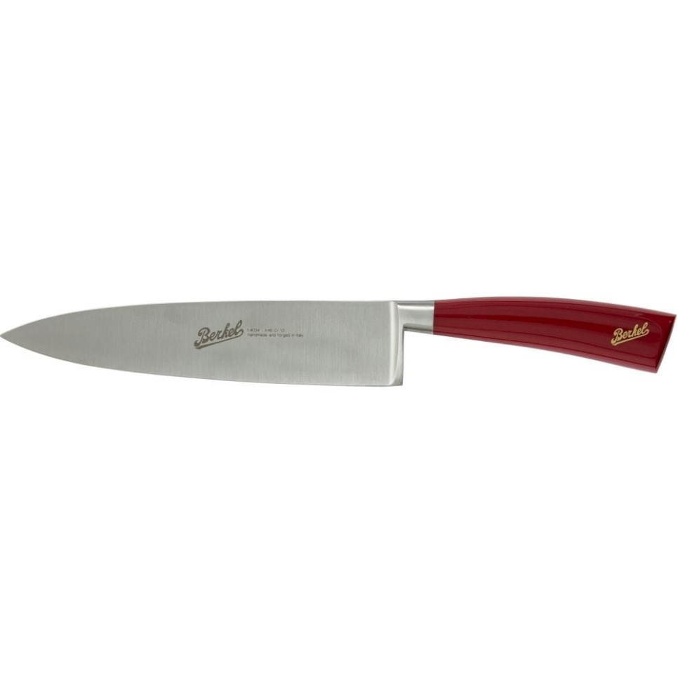 Chef\'s knife, 20 cm, Elegance Red - Berkel in the group Cooking / Kitchen knives / Chef\'s knives at KitchenLab (1870-23962)