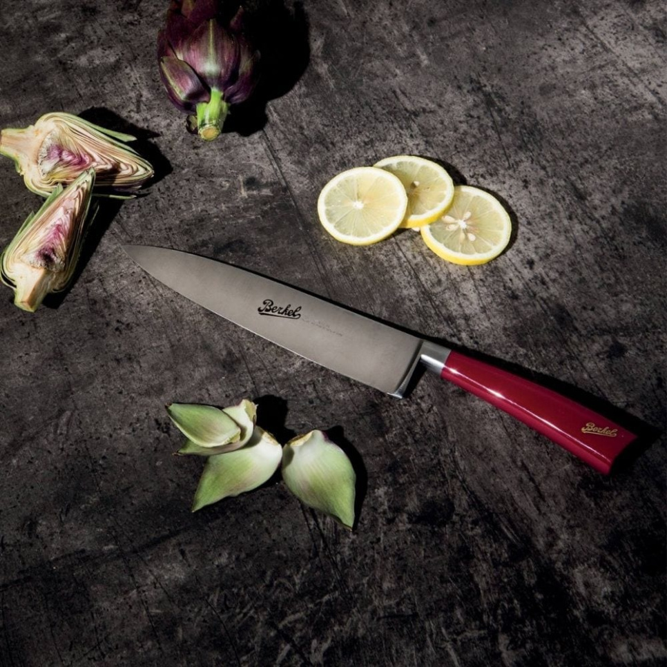 Kochmesser, 25 cm, Elegance Red - Berkel