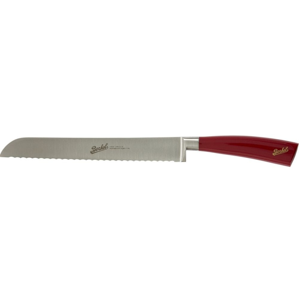 Bread knife, 22 cm, Elegance Red - Berkel in the group Cooking / Kitchen knives / Bread knives at KitchenLab (1870-23966)