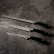 Skin set in three parts, Elegance Glossy Black - Berkel