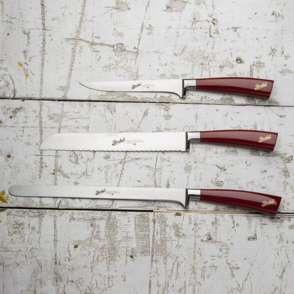Schinkenset dreiteilig, Elegance Red - Berkel
