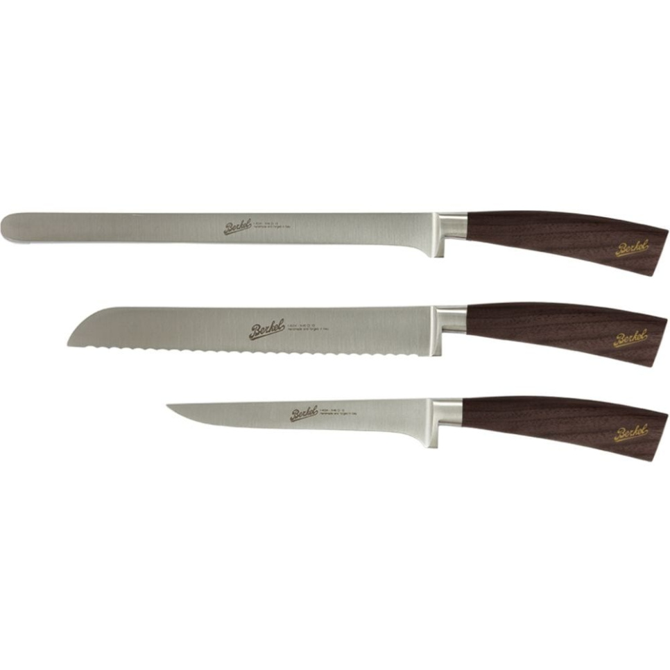 Ham set in three parts, Elegance Walnut - Berkel in the group Cooking / Kitchen knives / Knife set at KitchenLab (1870-23993)