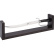 Sabre à champagne avec support en bois, 52 cm, Corne de buffle noire Elegance - Berkel