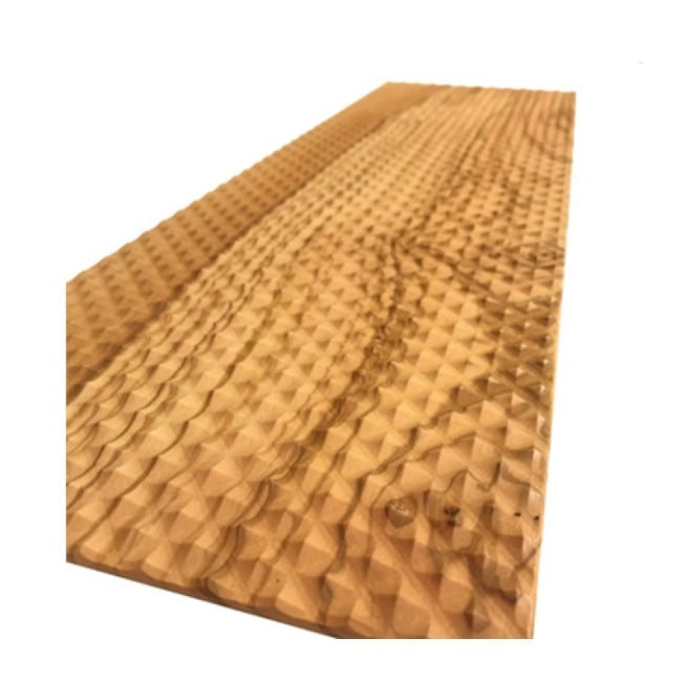 Rectangular board with pyramid pattern, 58 x 18 cm - Arte in Olivo in the group Table setting / Other for Table Setting & Serving / Layout at KitchenLab (1872-23088)