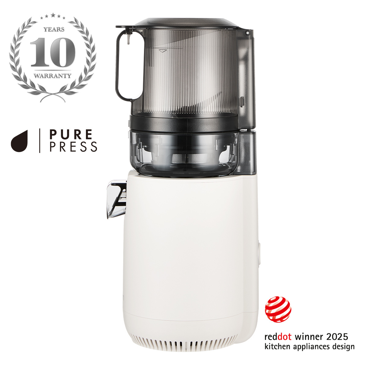 Slow juicer E50ST, Pure Press - Hurom - White - Shop online | The