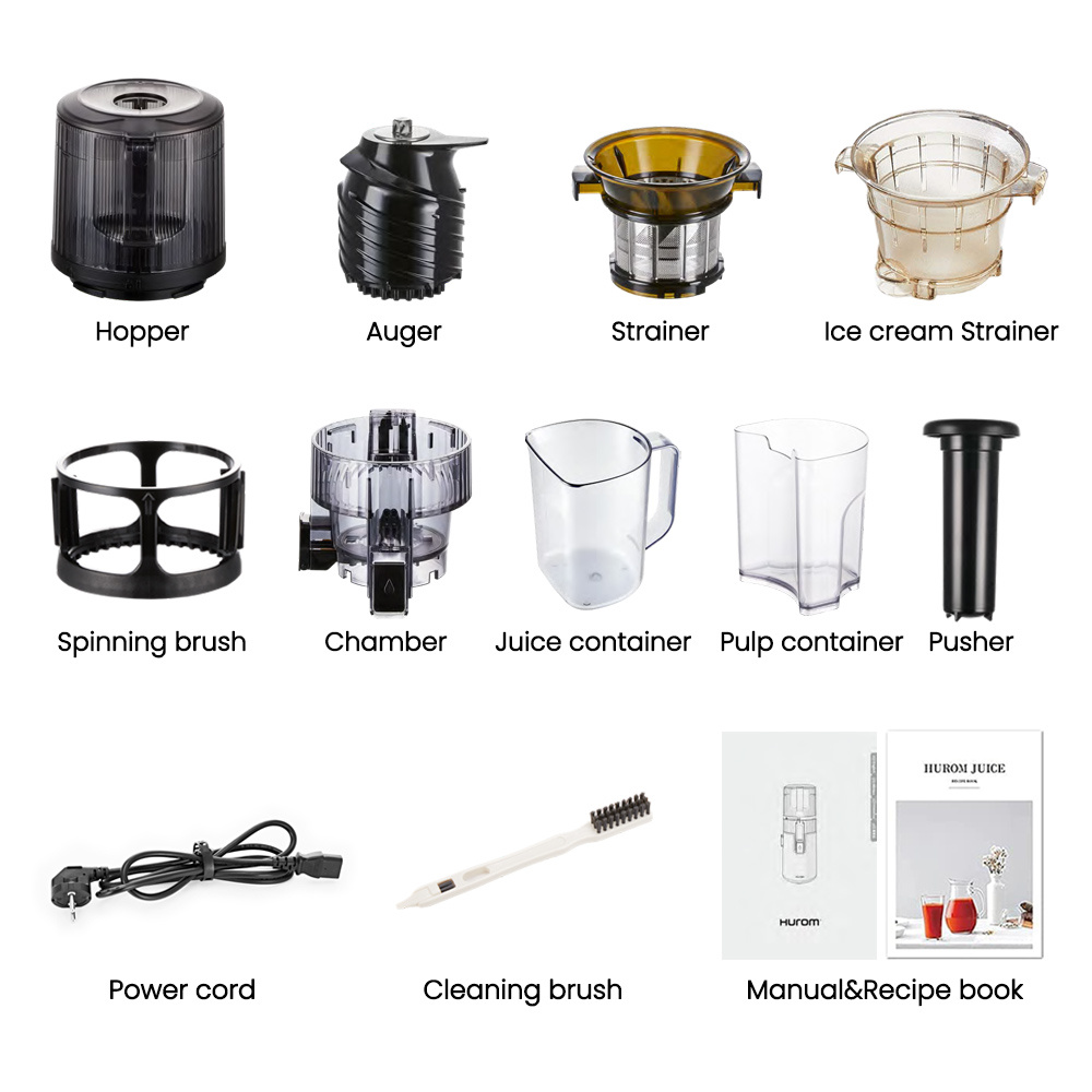 Slow juicer H70-ST, Pure Press - Hurom - Shop online | The Kitchen Lab