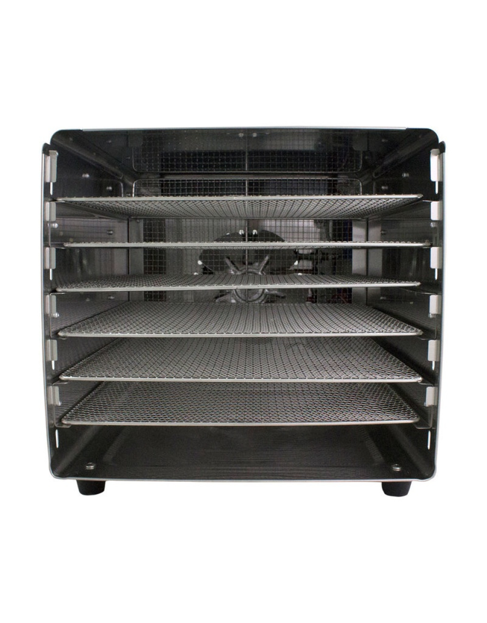 Trockenschrank Mini DH02 in Edelstahl mit Touch-Display, 6 Einschübe - Byzoo