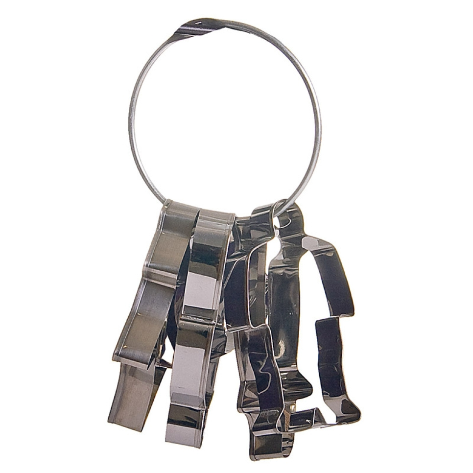 Gingerbread molds, 5-pack - Jonas of Sweden