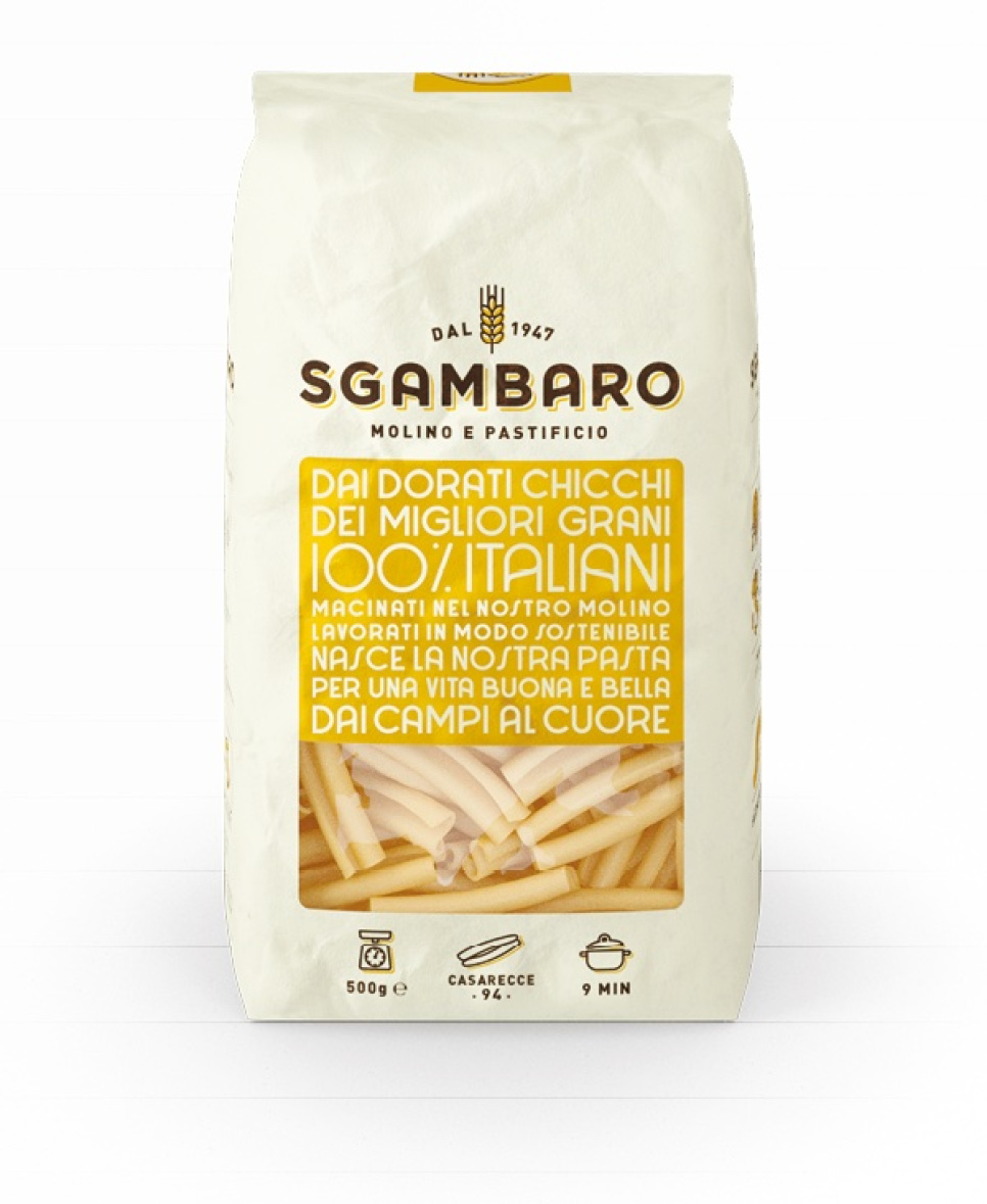 Casarecce Linea Gialla Marco Aurelio, 500g - Sgambaro in the group Cooking / Colonial at KitchenLab (2022-28321)