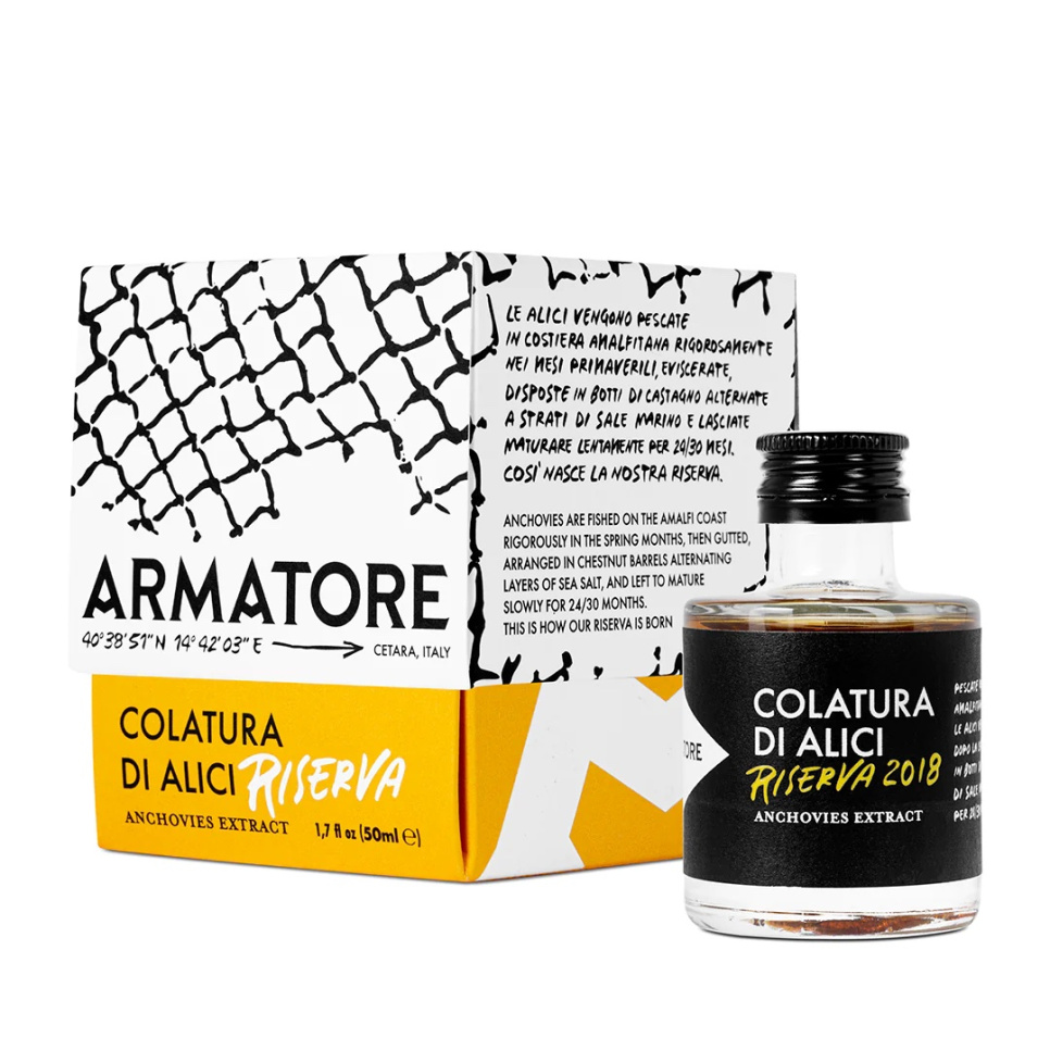 Colatura di alici, Anchovy extract, 50ml - Armatore in the group Cooking / Colonial at KitchenLab (2022-28322)