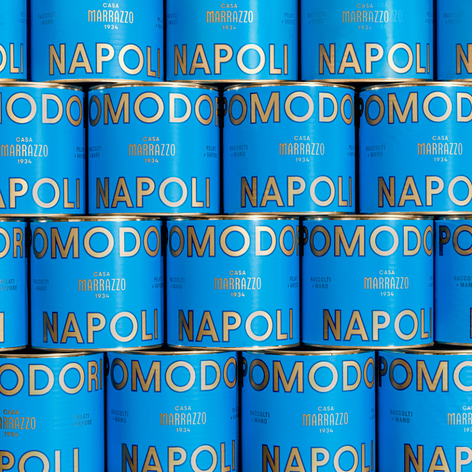 Canned whole tomatoes, Pomodori Napoli, 2550g - Casa Marrazzo