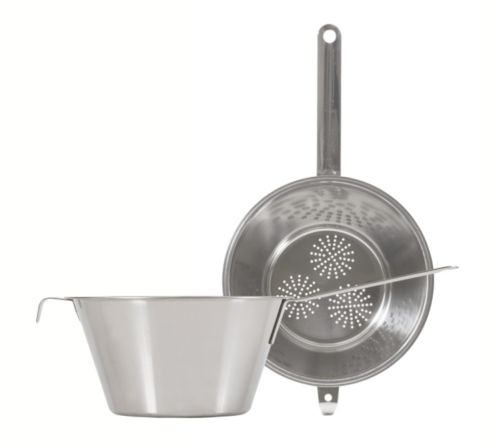 Colander in stainless steel - Jonas of Sweden in the group Cooking / Sieves and Strainers / Colander at KitchenLab (2024-26754)