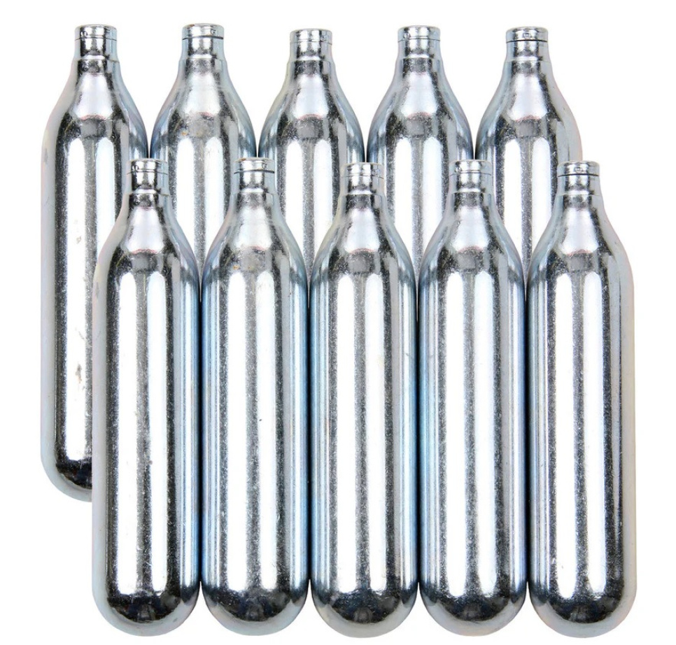 Carbon dioxide cartridges for uKeg, 16-gram CO2, 10-pack in the group Cooking / Siphon / Cartridges at KitchenLab (2027-27894)