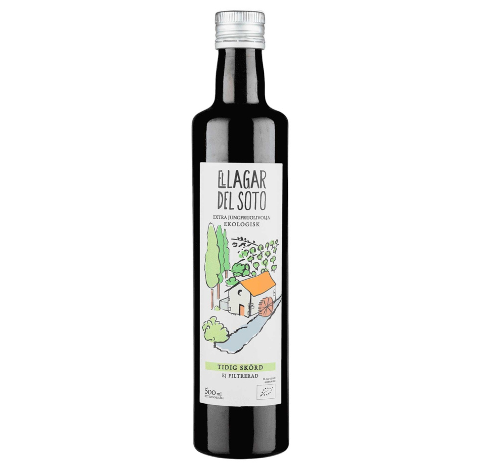 Huile d\'olive biologique, récolte précoce, 500 ml - Jacoliva Lagar del Soto dans le groupe Cuisine / Autour du monde l\'adresse The Kitchen Lab (2042-25775)