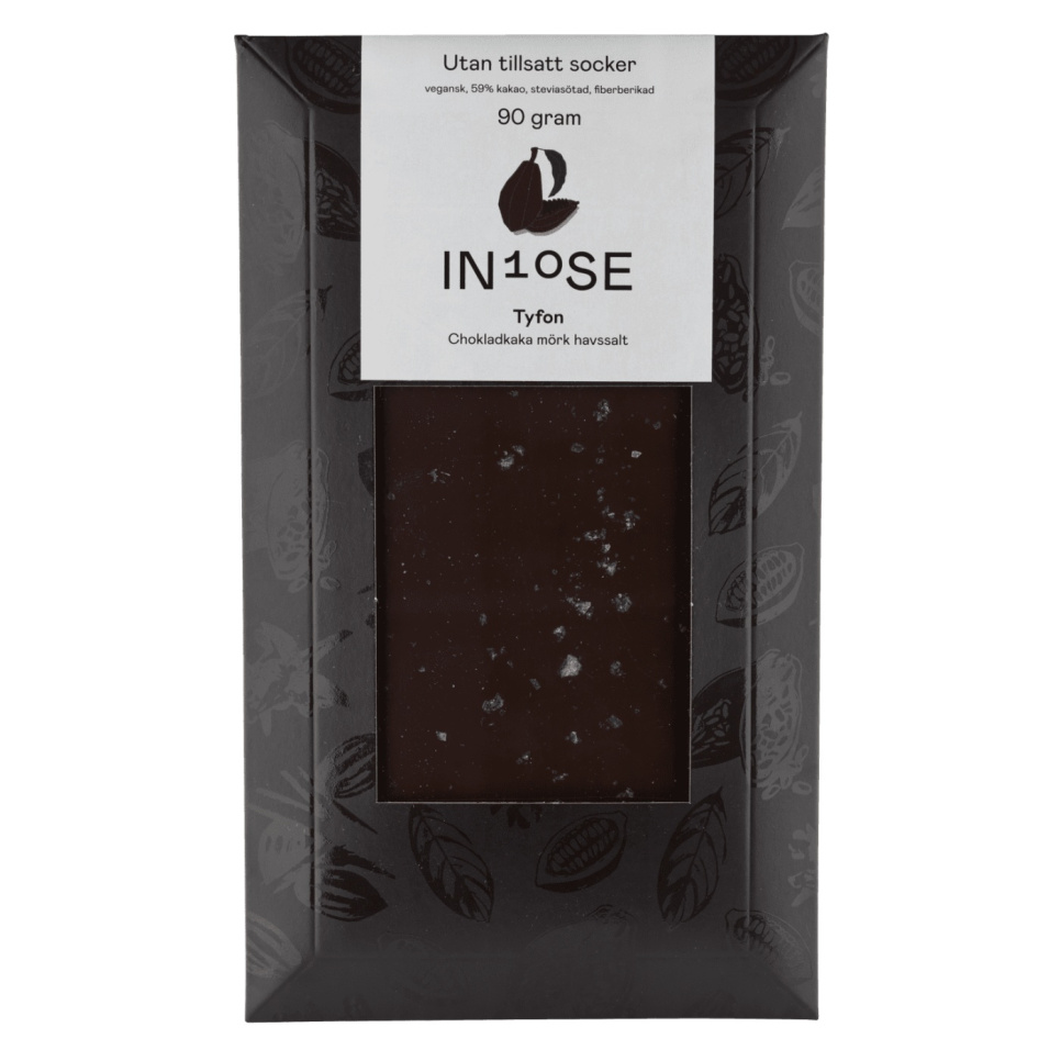 Dunkle Schokolade mit Meersalz, 90 g - IN10SE in der Gruppe Kochen / Kolonial bei The Kitchen Lab (2070-26806)