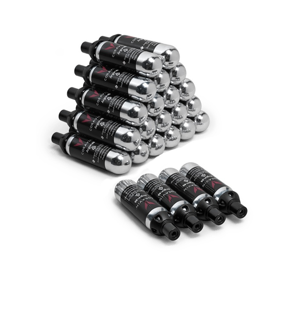 Gas cartridge (capsules), 24-pack - Coravin in the group Bar & Wine / Wine accessories / Coravin at KitchenLab (2076-15416)