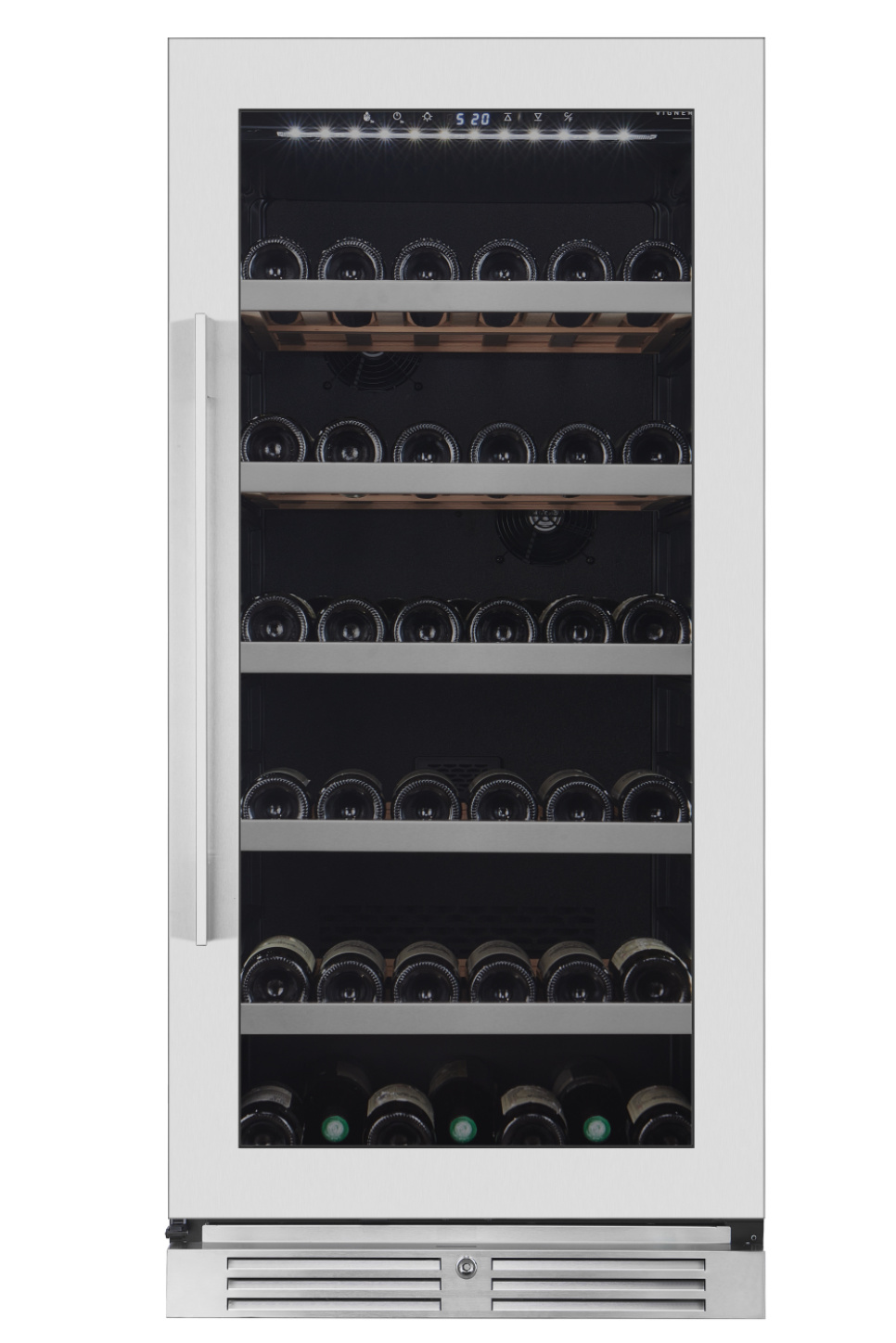 Wine cooler, Storage 130 SS - Vigneron in the group Kitchen appliances / Cool & Freeze / Wine Fridges at KitchenLab (2140-27932)