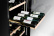 Wine cooler Designline 180, Single zone, Black - Vigneron