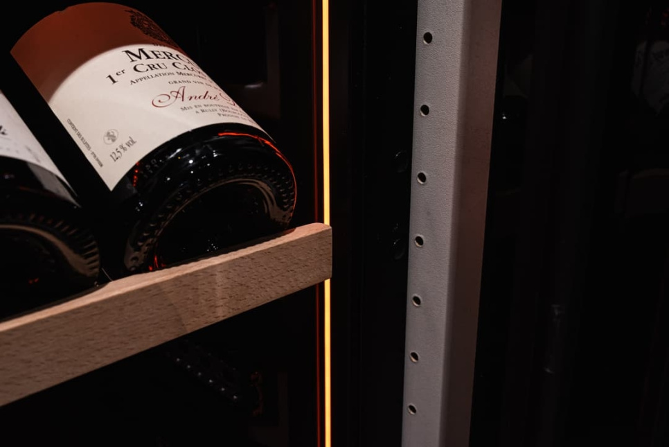 Cave à vin Designline 60, Double zone, Noir - Vigneron