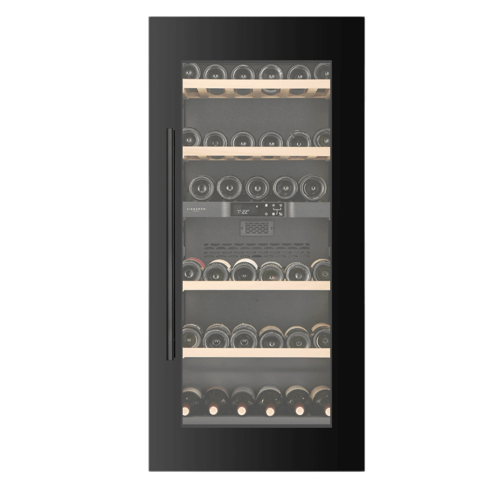 Wine cooler Kitchen Built-in 130, Dual zone, Black - Vigneron in the group Kitchen appliances / Cool & Freeze / Wine Fridges at KitchenLab (2140-35579)