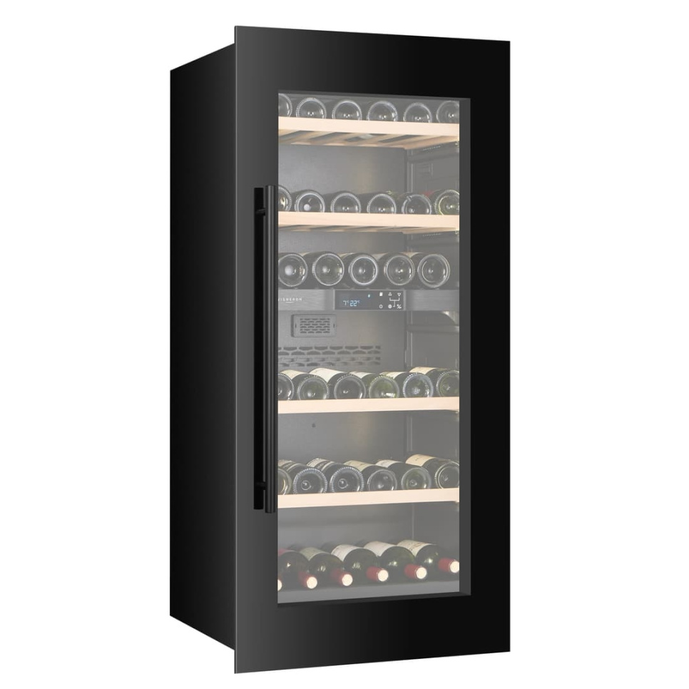 Wine cooler Kitchen Built-in 130, Dual zone, Black - Vigneron