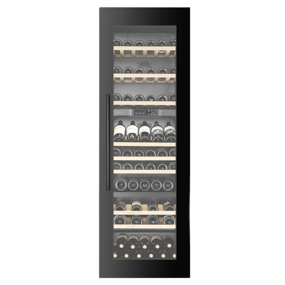 Wine cooler Kitchen Built-in 180, Triple zone, Black - Vigneron in the group Kitchen appliances / Cool & Freeze / Wine Fridges at KitchenLab (2140-35581)