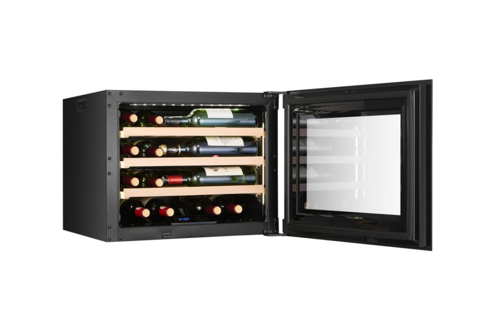 Wine cooler Kitchen Built-in 45, Single zone, Black - Vigneron