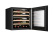 Wine cooler Kitchen Built-in 60, Dual zone, Black - Vigneron