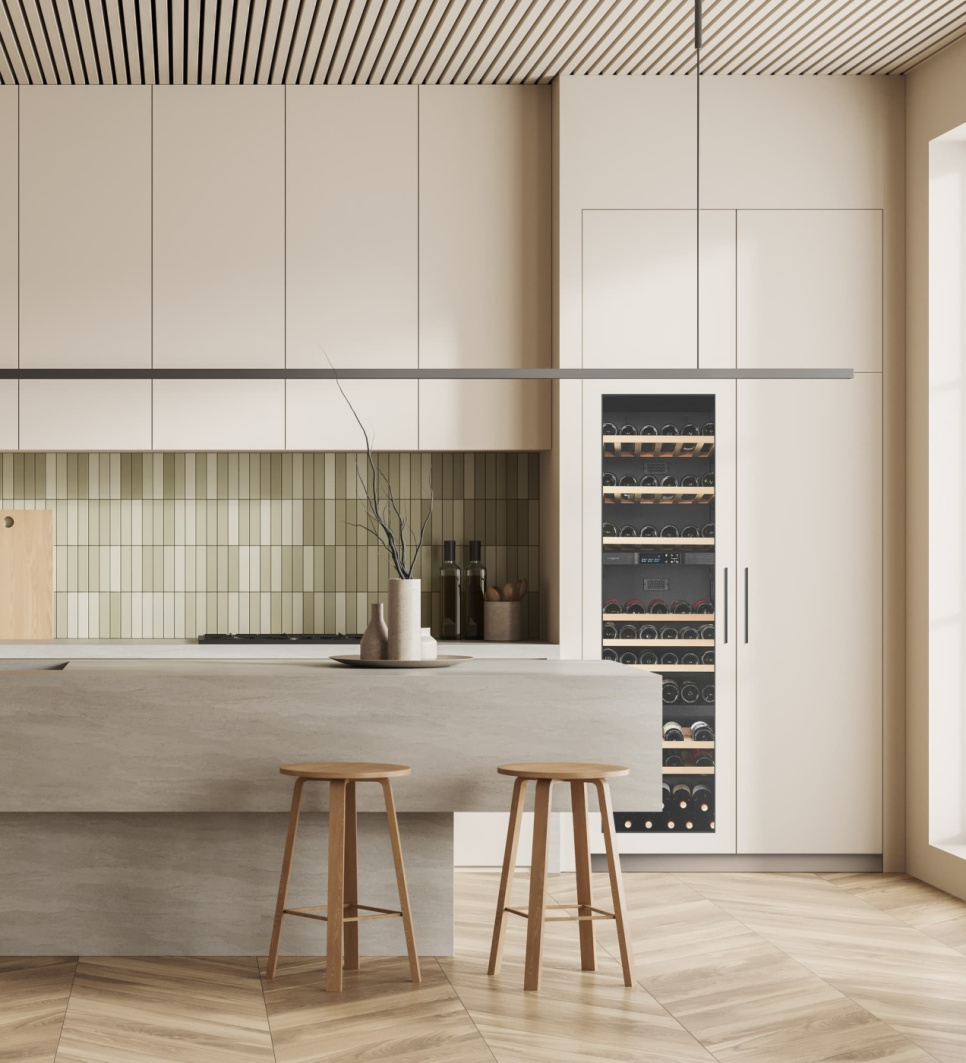 Cave à vin Kitchen Integrated 180, Triple zone - Vigneron
