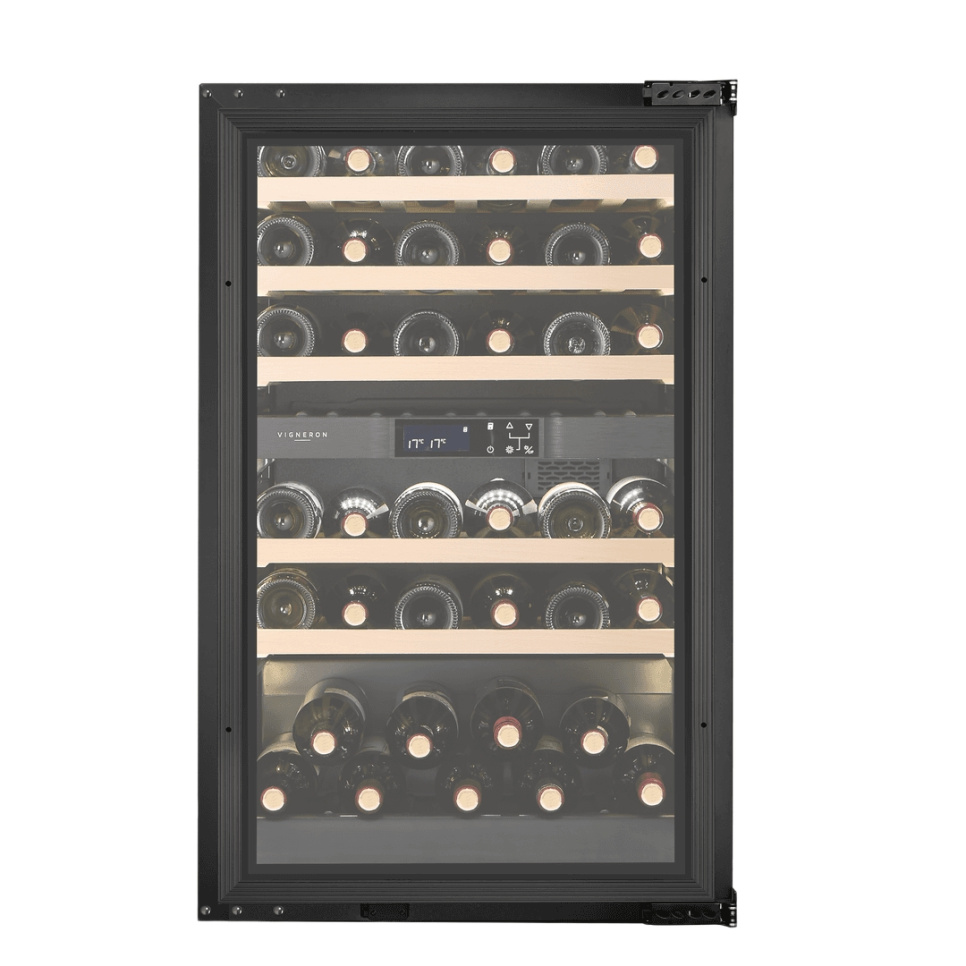 Wine cooler Kitchen Integrated 90, Dual zone - Vigneron in the group Kitchen appliances / Cool & Freeze / Wine Fridges at KitchenLab (2140-35593)