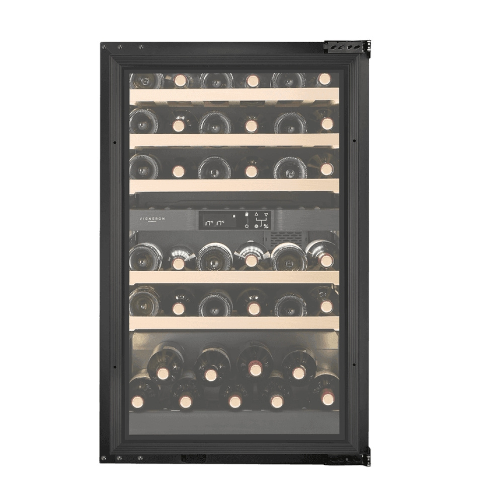 Wine cooler Kitchen Integrated 90, Dual zone - Vigneron in the group Kitchen appliances / Cool & Freeze / Wine Fridges at KitchenLab (2140-35593)