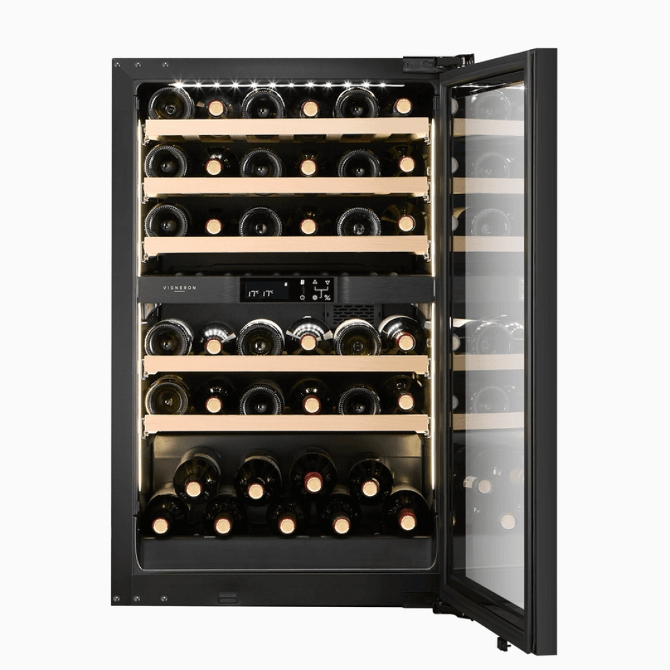 Wine cooler Kitchen Integrated 90, Dual zone - Vigneron