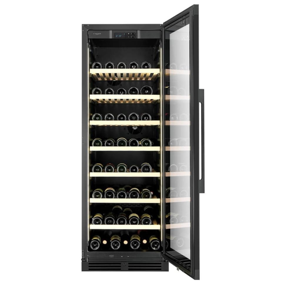 Weinkühlschrank Storage 170, Eine Zone, Schwarz - Vigneron