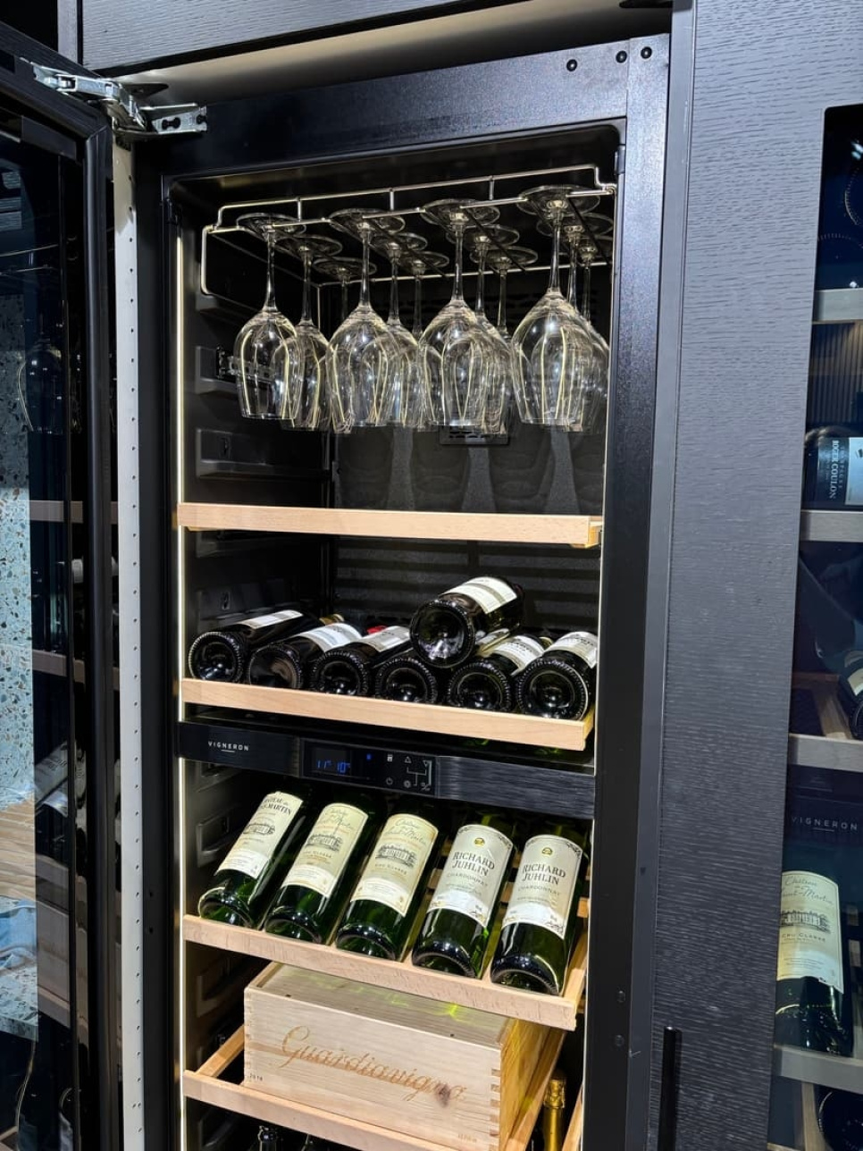 Glass holder VKB180 / VKI180, Chrome - Vigneron